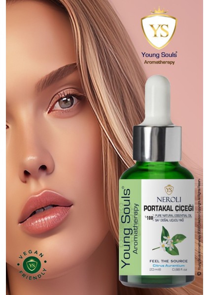 Aromatherapy Neroli Essential Oil Portakal Çiçeği Uçucu Yağ 20 ml
