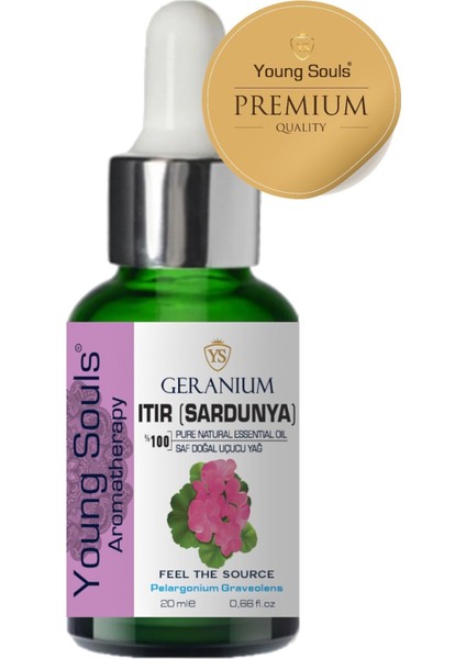 Aromatherapy Geranium Essential Oil Sardunya Itır Uçucu Yağ 20 ml modelleri