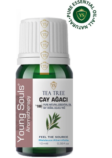 Aromatherapy Tea Tree Essential Oil Çay Ağacı Uçucu Yağ 10 ml