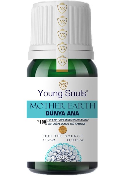 Aromatherapy Mother Earth Essential Oil Blend Dünya Ana Uçucu Yağ Karışımı 10 ml