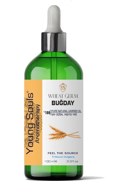 Aromatherapy Wheat Carrier Oil Buğday Ruyşeymi Bitkisel Taşıyıcı Yağ 100 ml