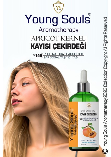 Aromatherapy Apricot Seed Carrier Oil Kayısı Çekirdeği Bitkisel Taşıyıcı Yağ 50 ml
