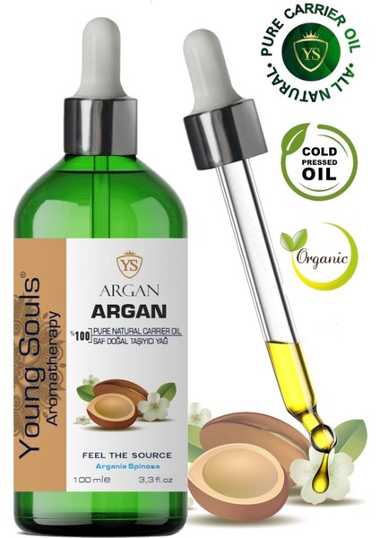 Aromatherapy Argan Carrier Oil Argan Bitkisel Taşıyıcı Yağ 100 ml