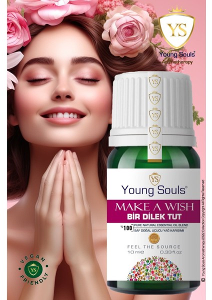 Aromatherapy Make A Wish Essential Oil Blend Bir Dilek Tut Uçucu Yağ Karışımı 10 ml