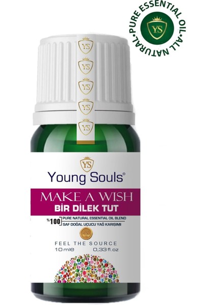 Aromatherapy Make A Wish Essential Oil Blend Bir Dilek Tut Uçucu Yağ Karışımı 10 ml fırsatları