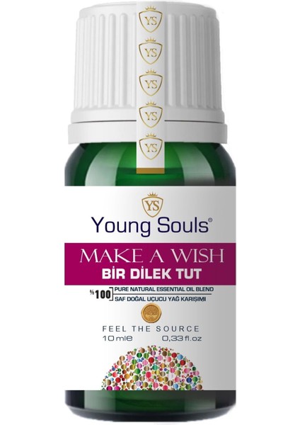 Aromatherapy Make A Wish Essential Oil Blend Bir Dilek Tut Uçucu Yağ Karışımı 10 ml
