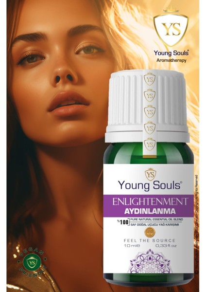 Aromatherapy Enligthenment Essential Oil Blend Aydınlanma Uçucu Yağ Karışımı 10 ml