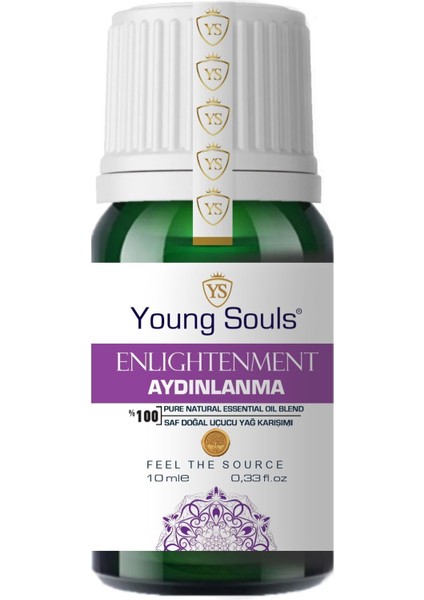 Aromatherapy Enligthenment Essential Oil Blend Aydınlanma Uçucu Yağ Karışımı 10 ml