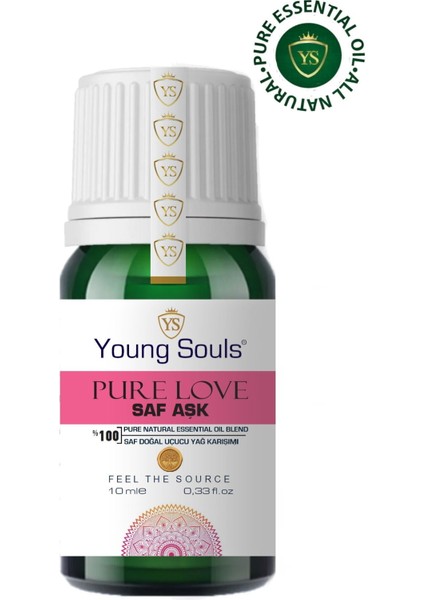 Aromatherapy Pure Love Essential Oil Blend Saf Aşk Uçucu Yağ Karışımı 10 ml modelleri