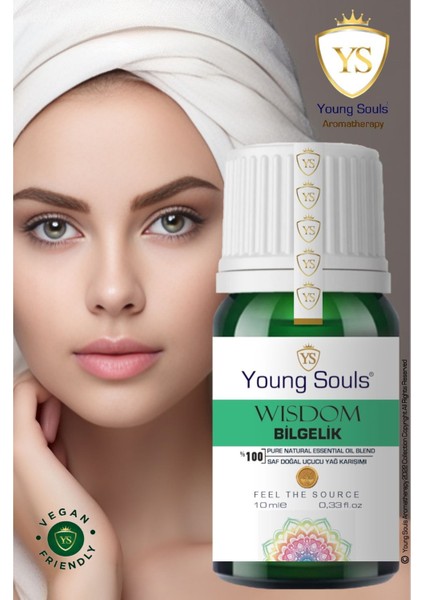 Aromatherapy Wisdom Essential Oil Blend Bilgelik Uçucu Yağ Karışımı 10 ml