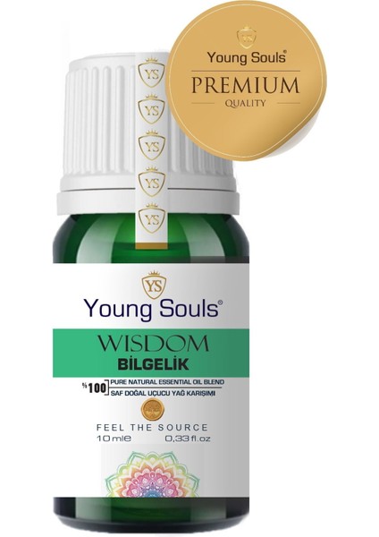 Aromatherapy Wisdom Essential Oil Blend Bilgelik Uçucu Yağ Karışımı 10 ml