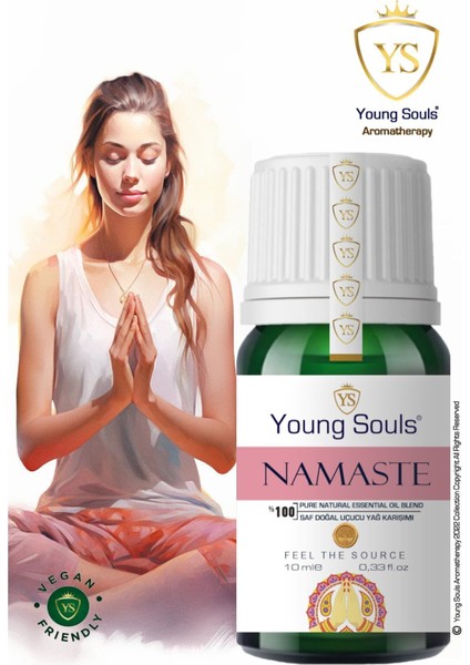 Aromatherapy Namaste Essential Oil Blend Uçucu Yağ Karışımı 10 ml