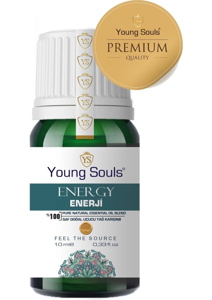 Aromatherapy Office Collection Oksijen / Energy / Office Uçucu Yağ Karışım Seti 30 ml