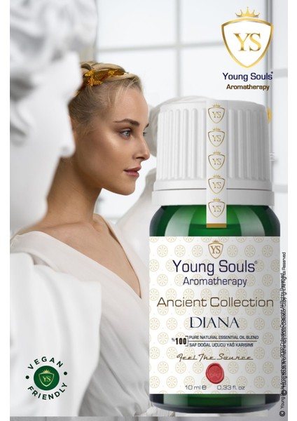 Aromatherapy Diana Essential Oil Blend Uçucu Yağ Karışımı 10 ml