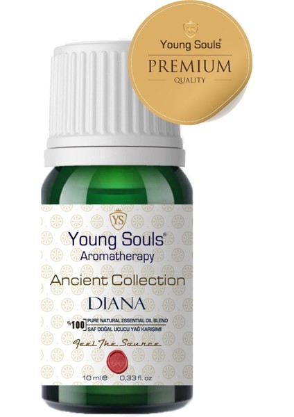 Aromatherapy Diana Essential Oil Blend Uçucu Yağ Karışımı 10 ml