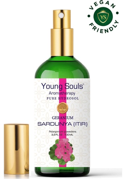 Aromatherapy Geranium Pure Hydrosol Tonic Sardunya Hidrosol 100 ml