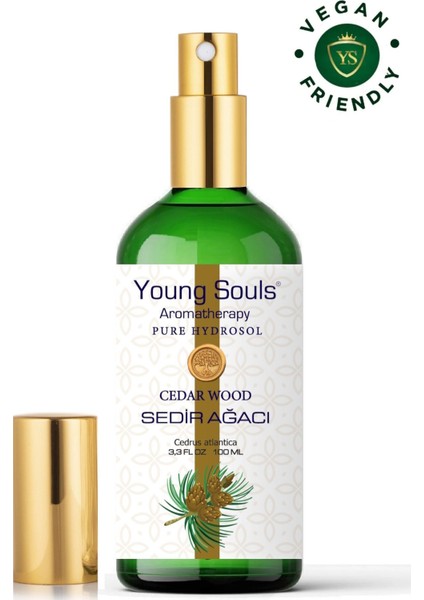 Aromatherapy Cedar Wood Pure Hydrosol Tonic Sedir Ağacı Hidrosol 100 ml