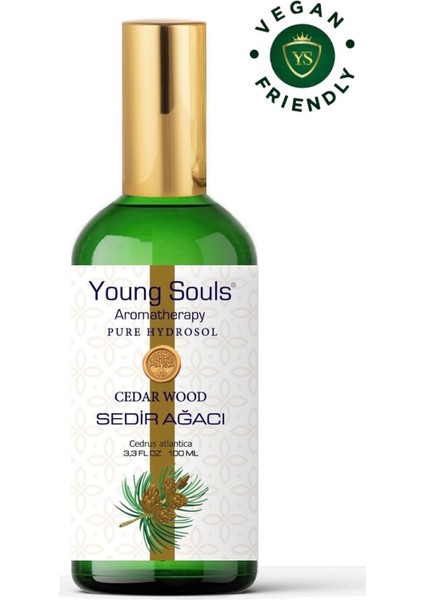 Aromatherapy Cedar Wood Pure Hydrosol Tonic Sedir Ağacı Hidrosol 100 ml