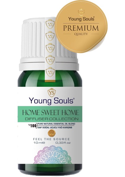 Aromatherapy Home Sweet Home Essential Oil Blend Difüzör Uçucu Yağ Karışımı 10 ml