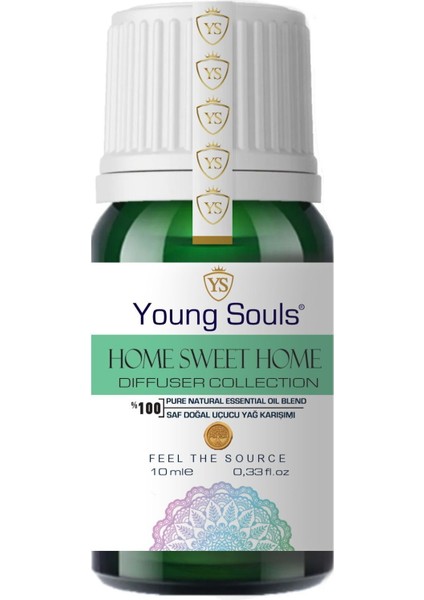 Aromatherapy Home Sweet Home Essential Oil Blend Difüzör Uçucu Yağ Karışımı 10 ml