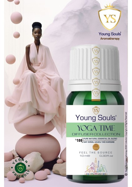 Aromatherapy Yoga Time Essential Oil Blend Difüzör Uçucu Yağ Karışımı 10 ml