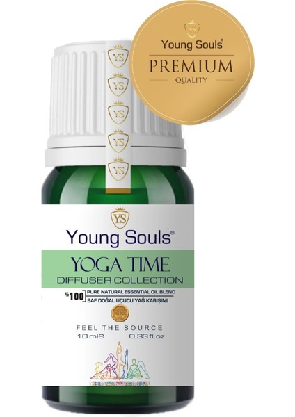 Aromatherapy Yoga Time Essential Oil Blend Difüzör Uçucu Yağ Karışımı 10 ml