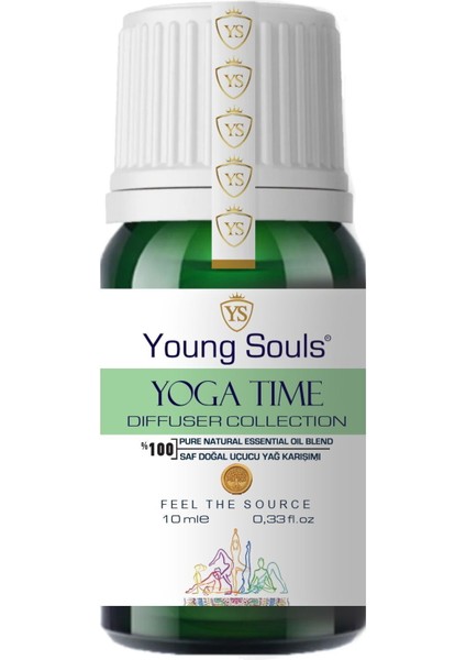 Aromatherapy Yoga Time Essential Oil Blend Difüzör Uçucu Yağ Karışımı 10 ml