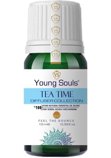 Aromatherapy Tea Time Essential Oil Blend Difüzör Uçucu Yağ Karışımı 10 ml