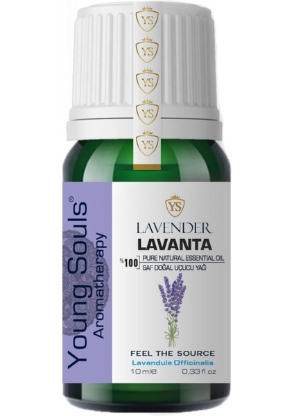 Aromatherapy Lavender Officinalis Essential Oil Lavanta Uçucu Yağ 10 ml