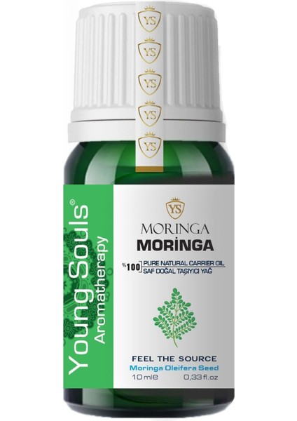 Aromatherapy Moringa Carrier Oil Moringa Taşıyıcı Yağ 10 ml