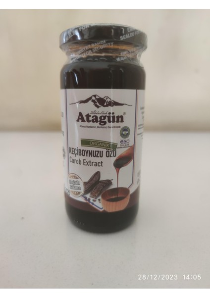 Organik Keçiboynuzu Özü 315 gr