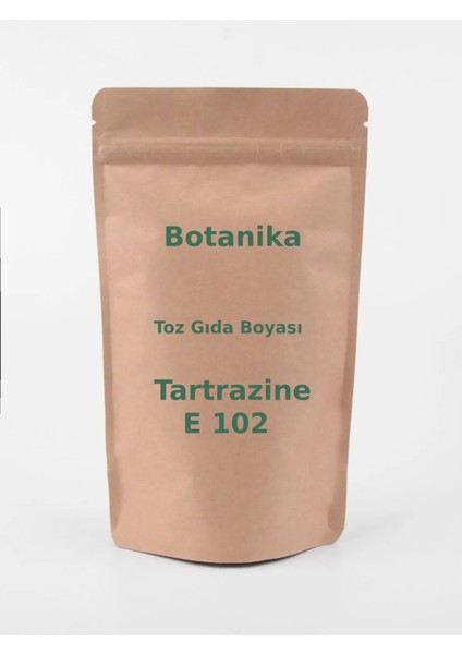 Suda Çözünen Tartrazine (Sarı)