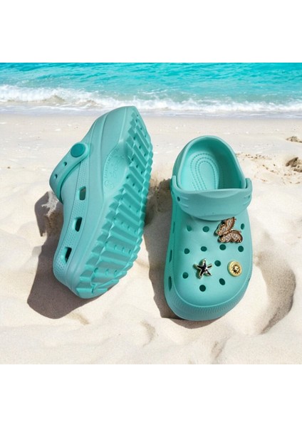Çocuk Günlük Taş Sticker Detaylı Eva Deniz,plaj,sahil Terliği fiyatları
