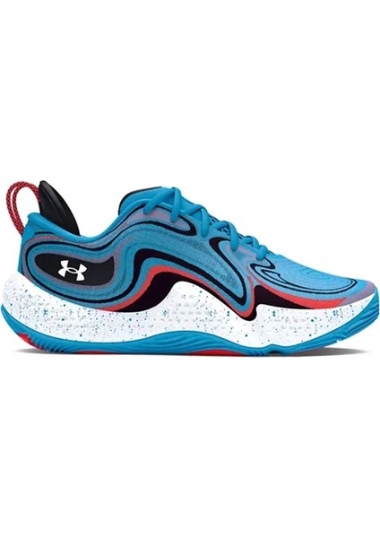 Ua Spawn 6 mm Erkek Basketbol Ayakkabısı 3027259-400 Mavi