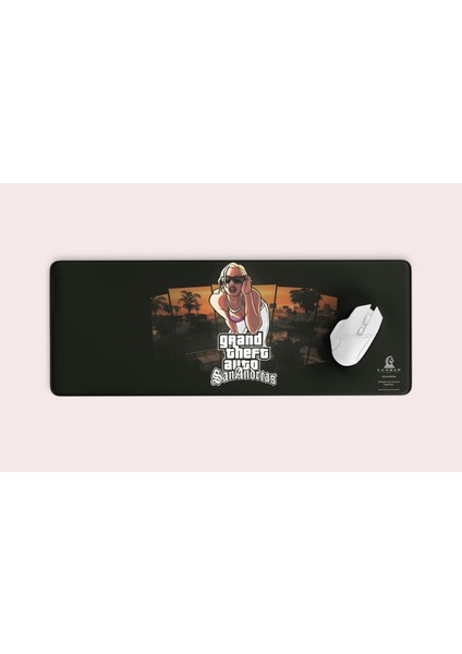 - Ayrıcalıklar - 70X30CM Dikiş Kenarlı Oyuncu Mousepad
