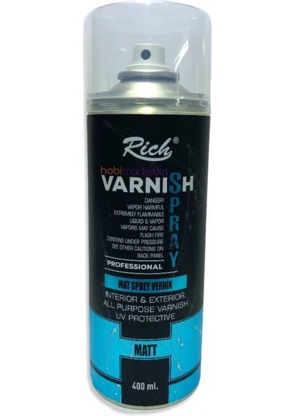 Mat Sprey Vernik 400 ml