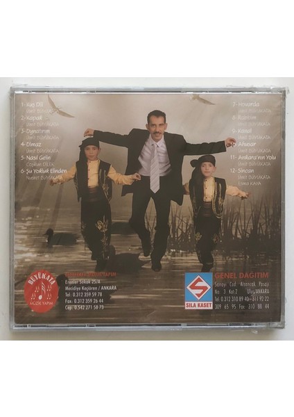 Sıla Kaset Sincanlı Ümit Oynatırım CD (Jelatininde Sıfır Orjnal Dönem Baskı Cd)