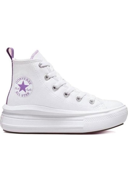 Chuck Taylor All Star Move Platform Kadın Günlük Ayakkabı A03667C Beyaz