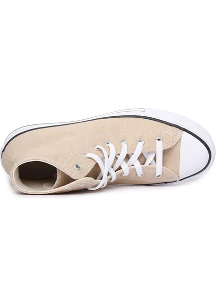 Chuck Taylor All Star Lıft Platform Kadın Günlük Ayakkabı A06344C Bej