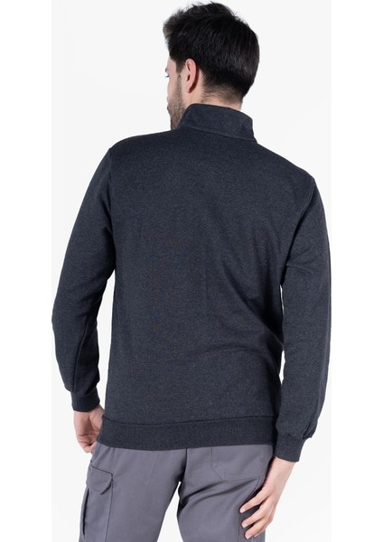 2 Iplik Dik Yakalı Fermuarlı Sweatshirt fiyatları