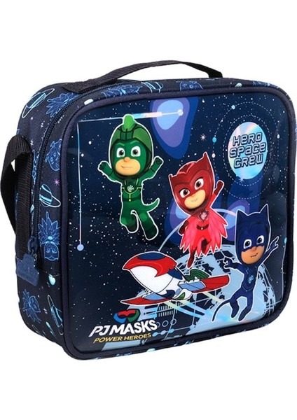 Pj Mask Space Crew Erkek Çocuk Lacivert Beslenme Çantası