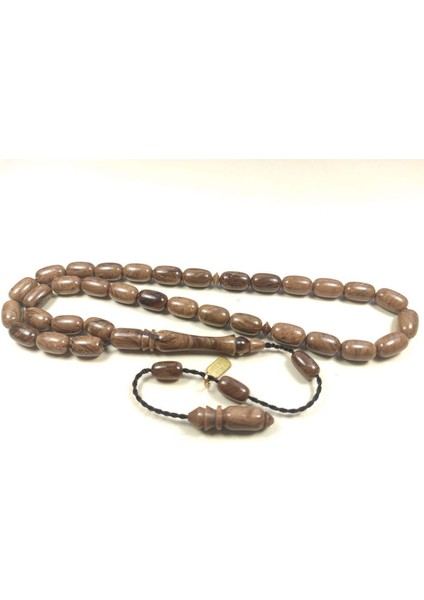 Mesut Elma Usta Eseri Imzalı Full Helezon Sıkma Kehribar Sertifikalı 5386