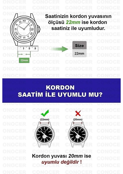 Amazfit Gtr 2 - Gtr 2e - Gtr 47MM Uyumlu Yüksek Kalite Silikon Klasik Kordon Kayış