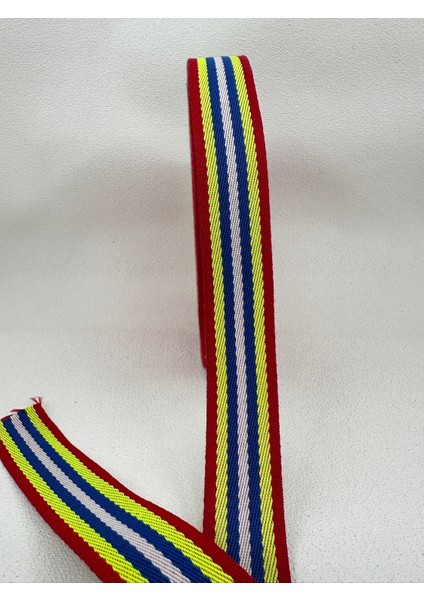 3 cm Çizgili Şerit-5 Metre-(Renkli)-1