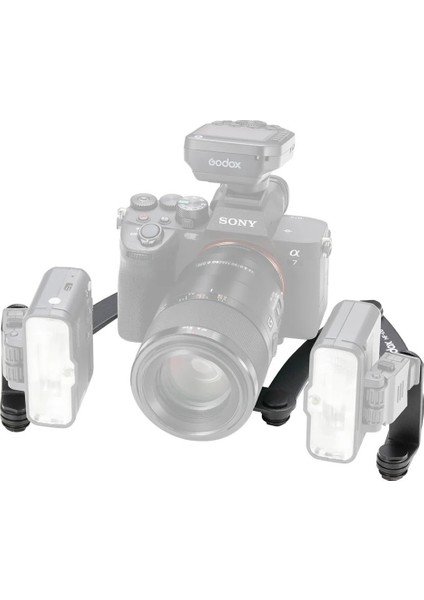 Mf-Db Esnek Flaş Braketi - Dental Diş Portre Makro Fotoğrafçılık