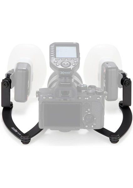Mf-Db Esnek Flaş Braketi - Dental Diş Portre Makro Fotoğrafçılık