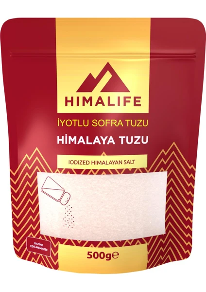 500 G Iyotlu Ince Himalaya Tuzu