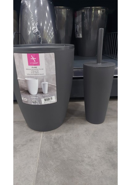 Pure 2 Li Banyo Aksesuarı Gri fiyatları