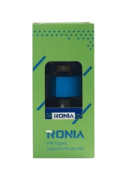 Ahşap Freze Bıçağı 11B-35018012 Rulmanlı Cam Yeri Açma İki Kanatlı Freze Ucu Sap 12 mm fırsatları