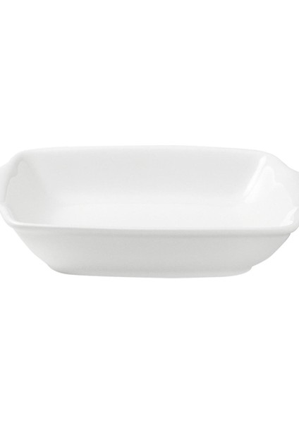 Istanbul Beyaz Kulplu Salata Tabağı 22 cm 6 Adet